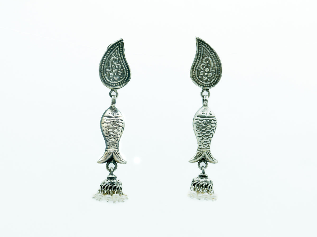 Fish Pearl Jhumki - ADA