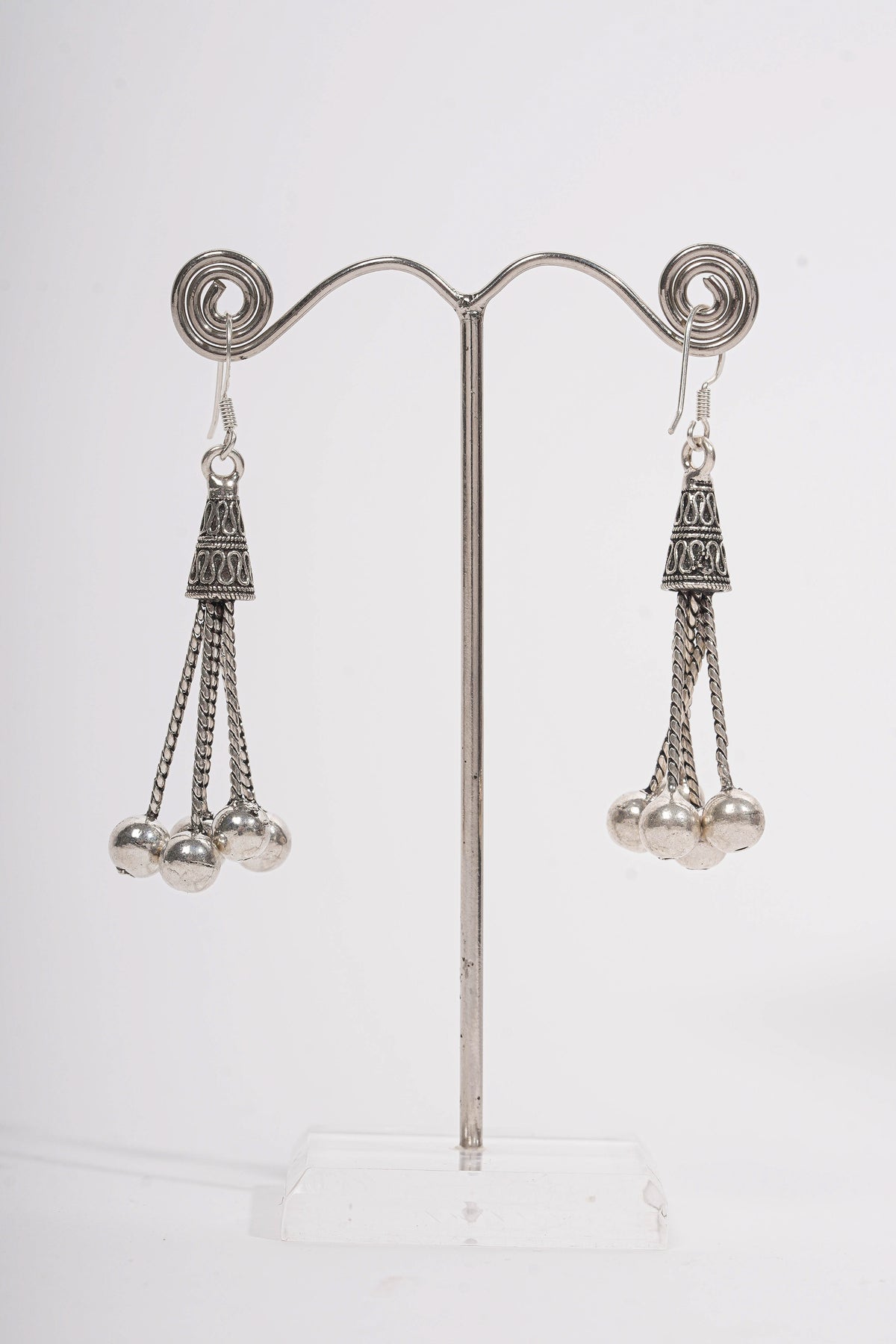 Ball Tassel Earrings - SAADHGEE