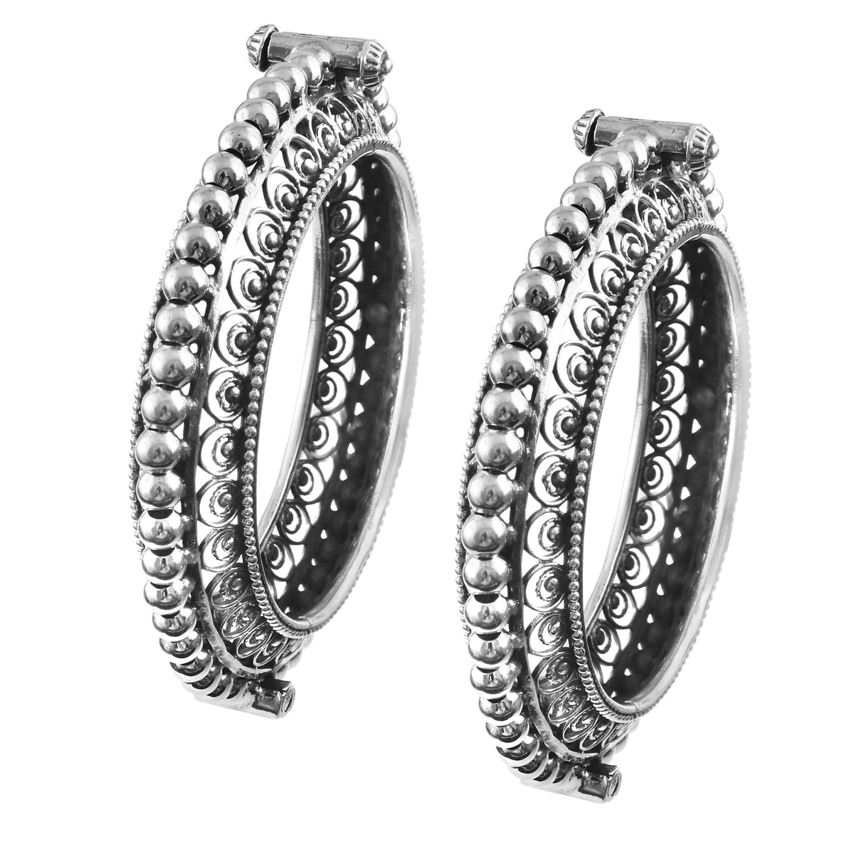Jali Work Granulated Bangle(1Pc)