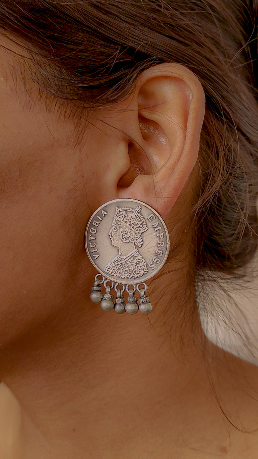 Empress Coin Earrings