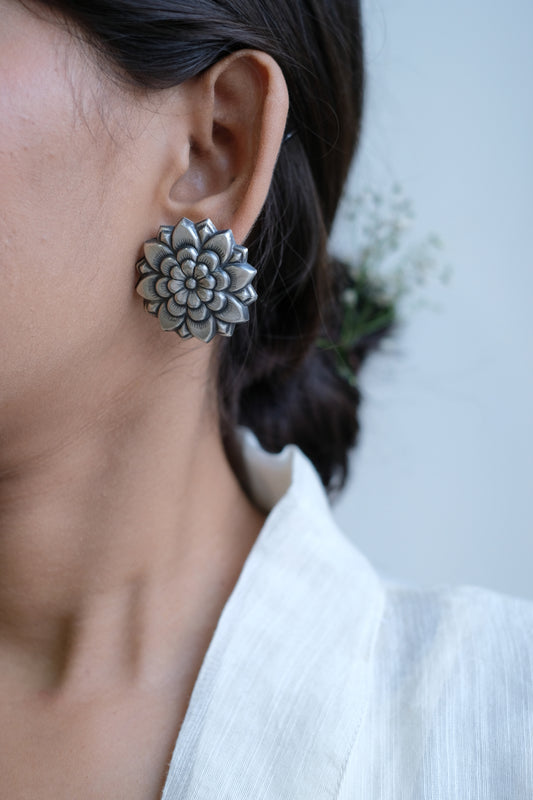 Marigold Flower Earrings