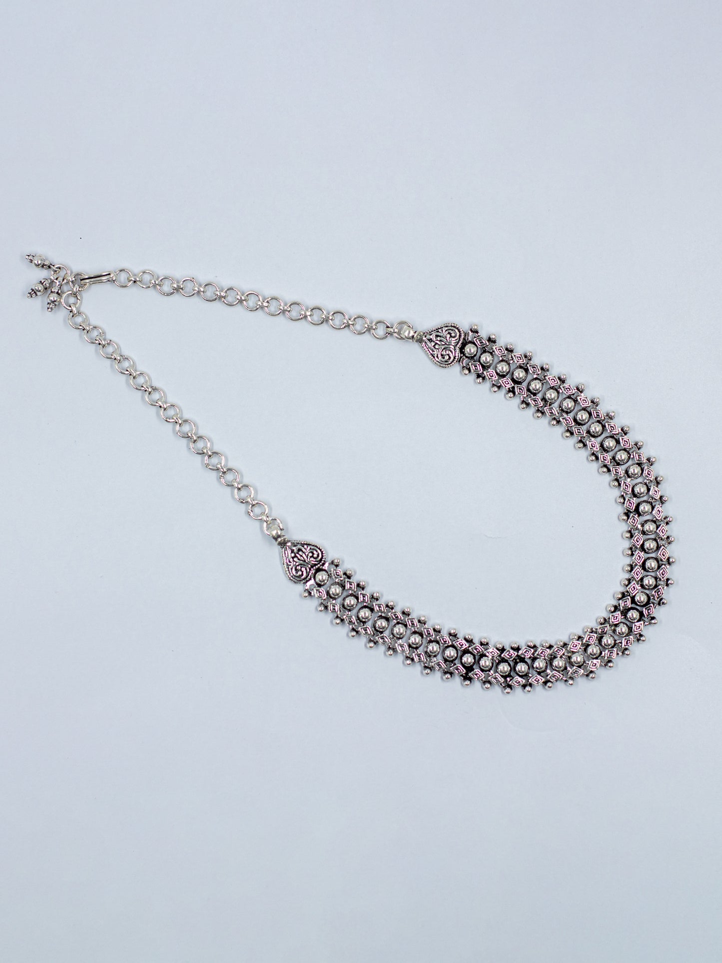 Small Diamond Belted Necklace