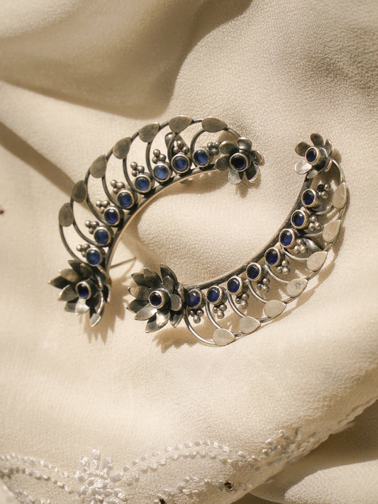 Blue Ear Cuff