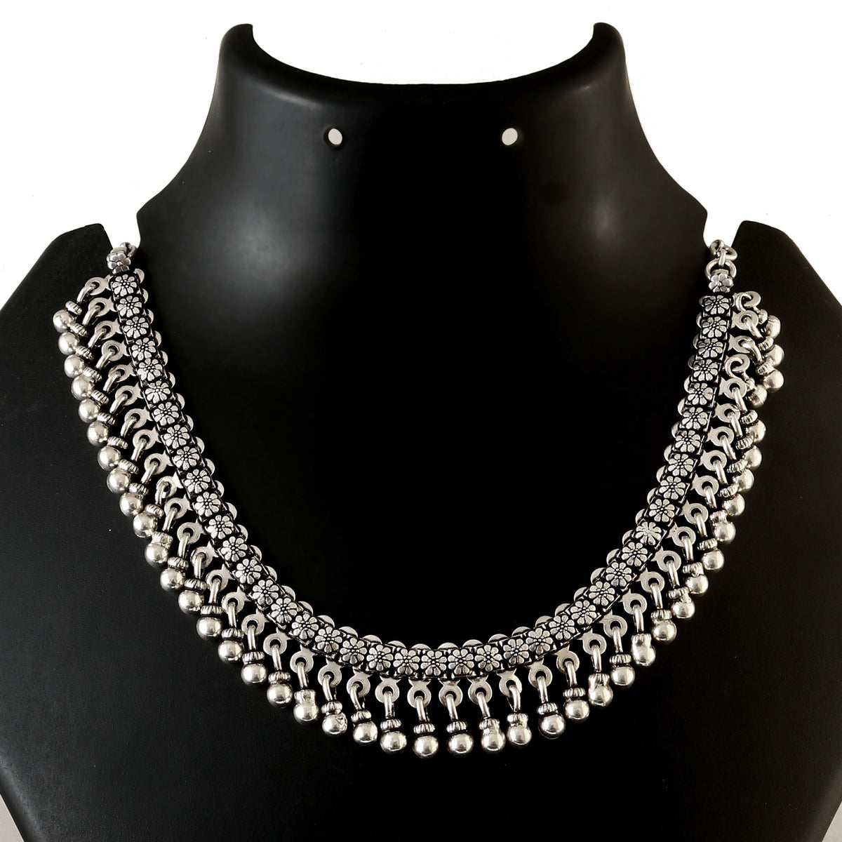 Floral Ghungaroo Necklace