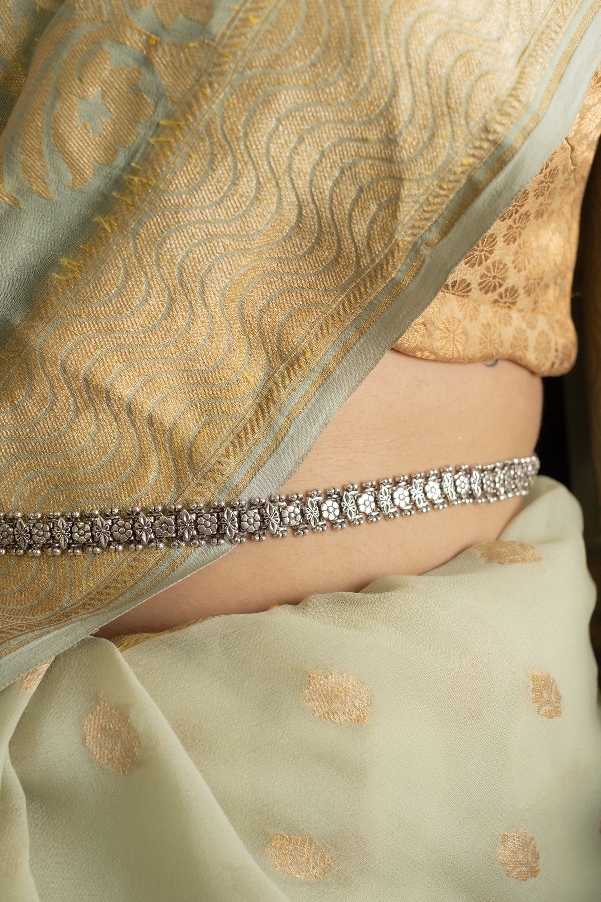 Intricate Floral Waistband