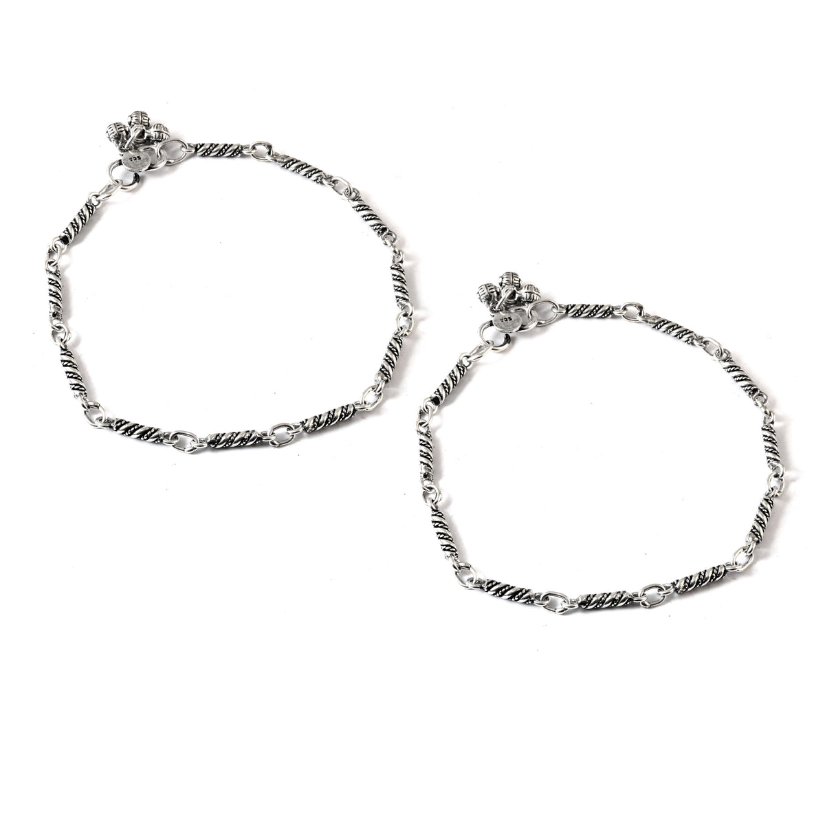 Tube Spiral Anklet