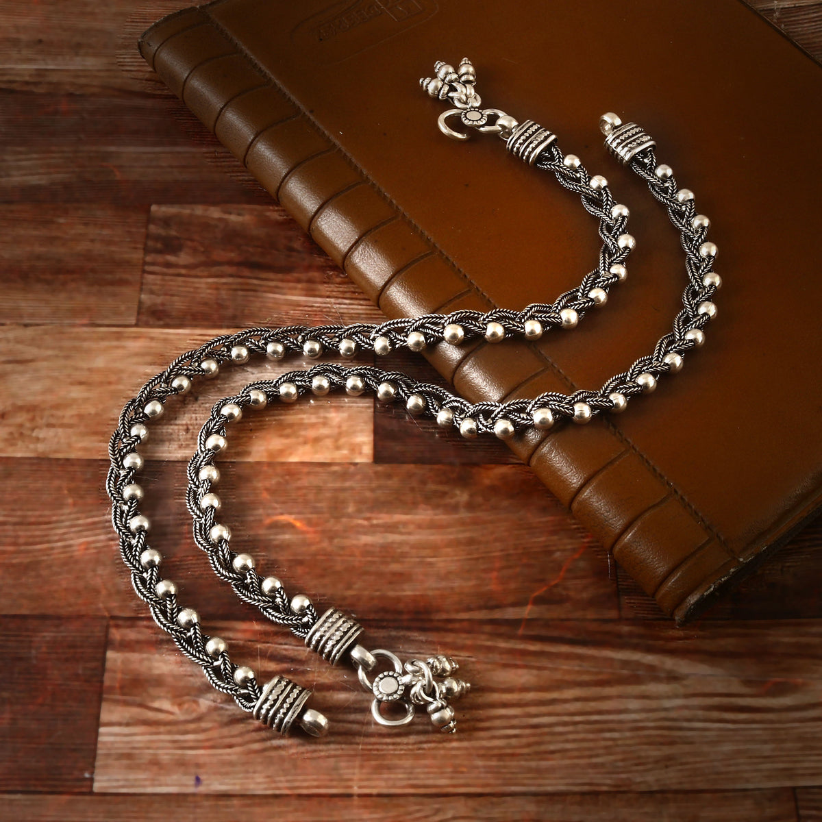 Weaved Ball Anklet