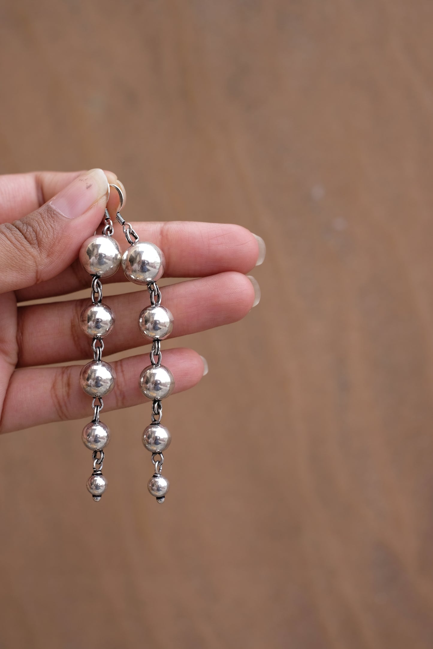 Graduated Ball Earrings - SAADHGEE