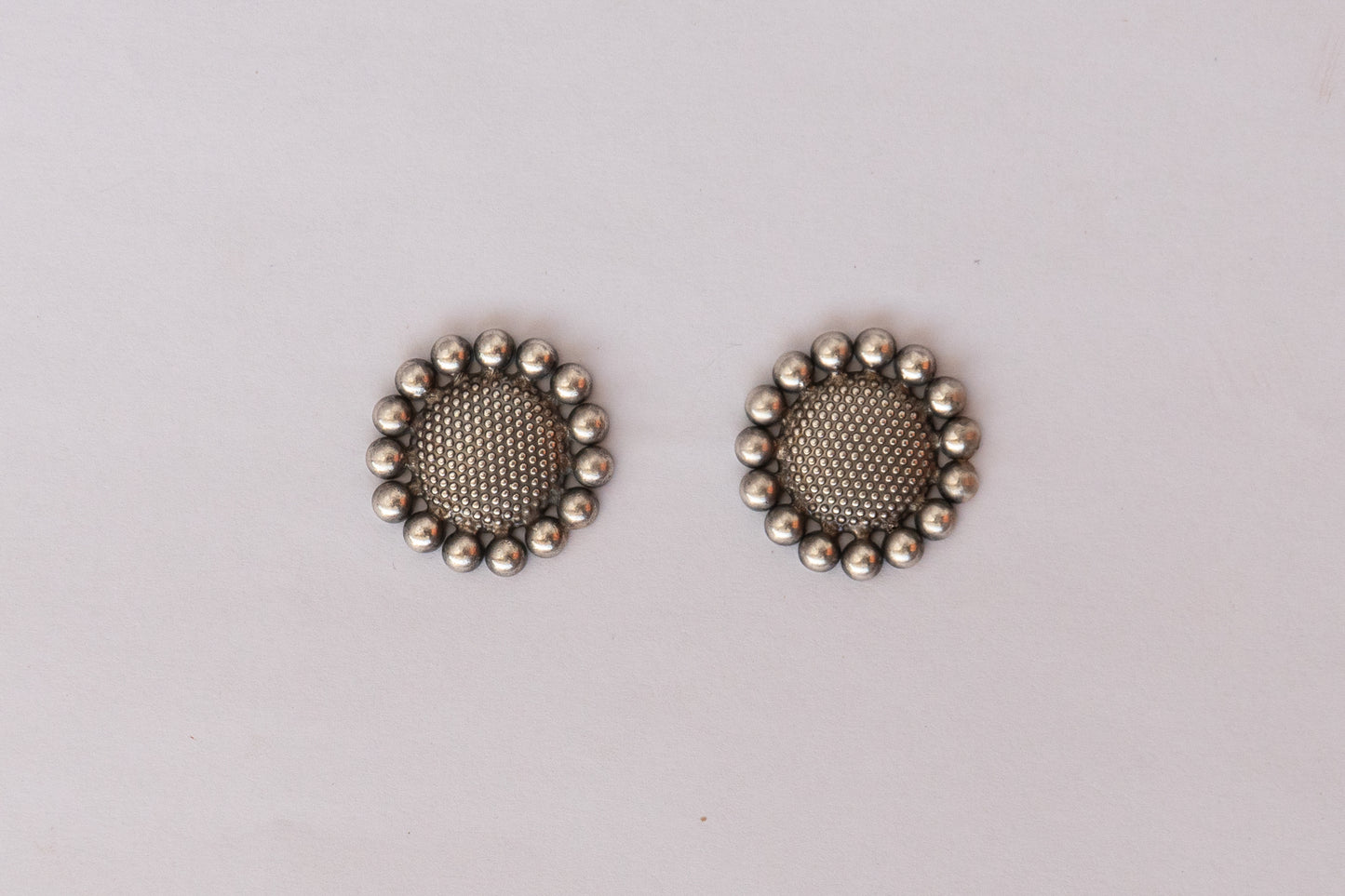 Dotted Sunflower Earrings - SAADHGEE