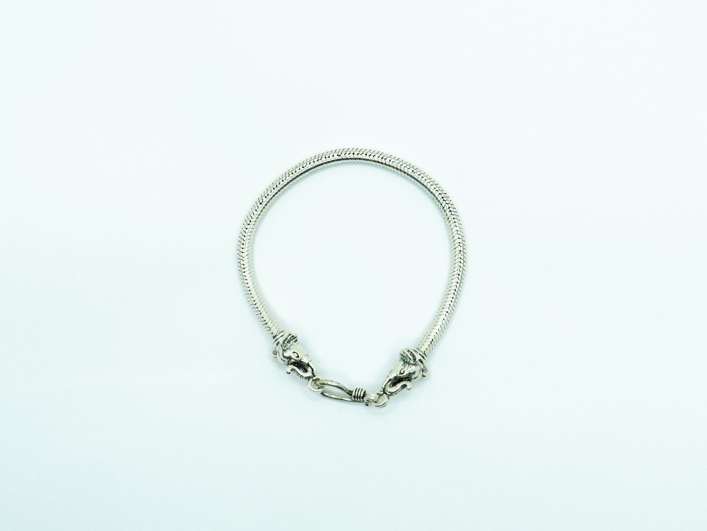 Snake Chain Elephant Bracelet - SAADHGEE