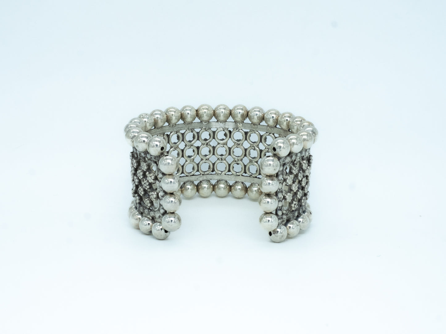 Jali Work Ball Ganulated Bangle - ADA