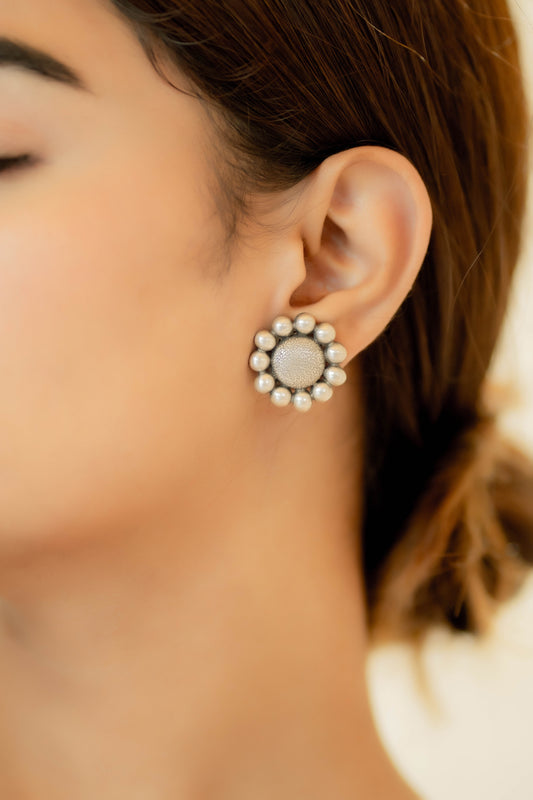 Sun Flower Design Earring - ADA