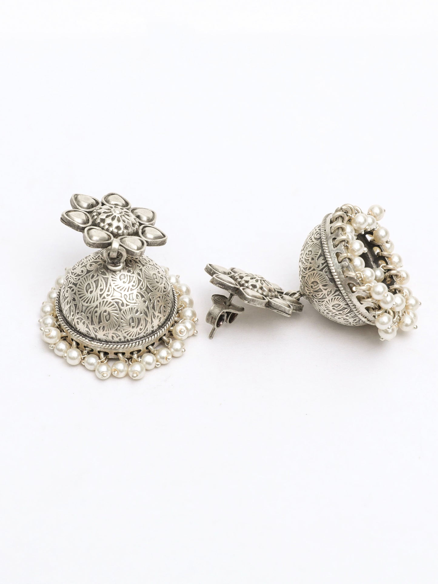 Pearl Hanging Earrings - ADA