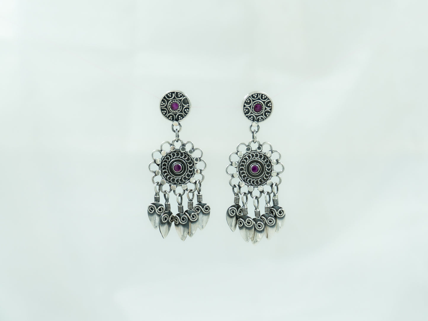 Tribal Flower Earrings - DORA