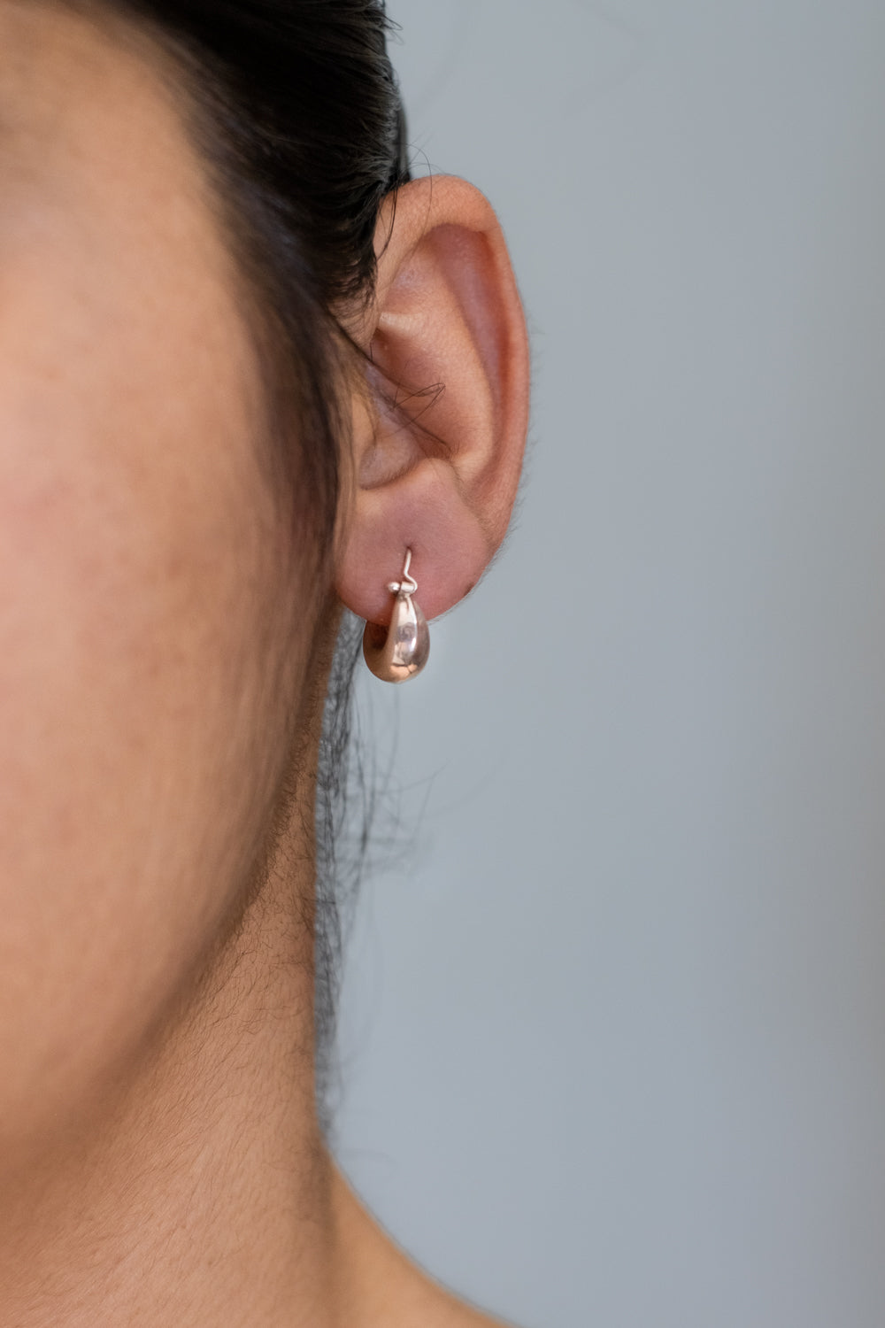 Plain Bali Hoops - SAADHGEE