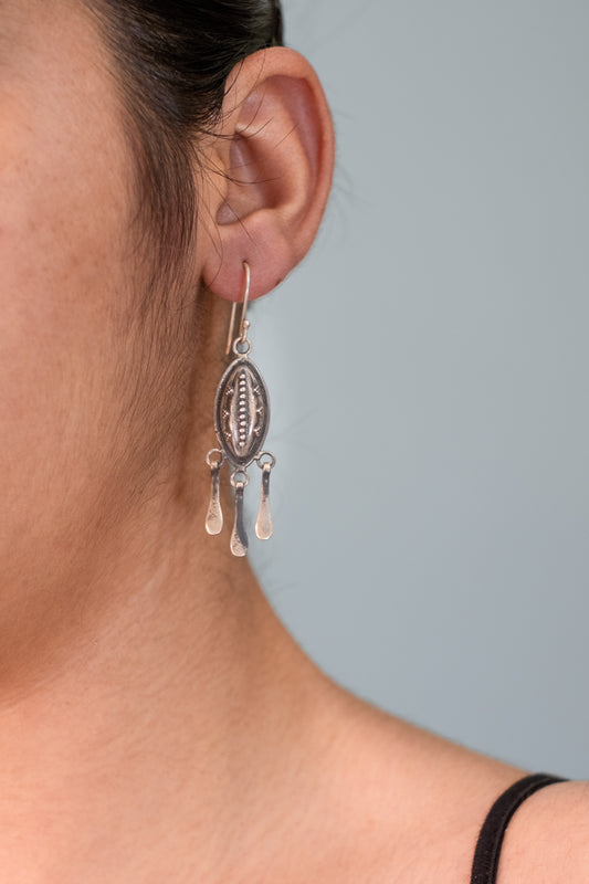 Tribal Shield Earrings - ADA