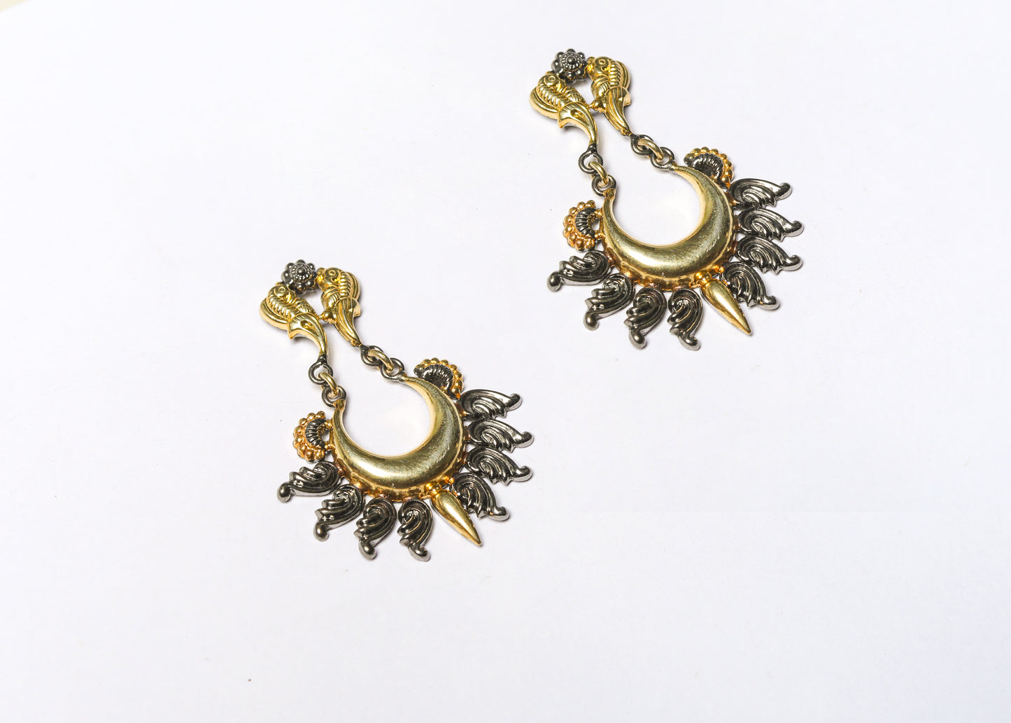 Two Tone Earrings - ADA