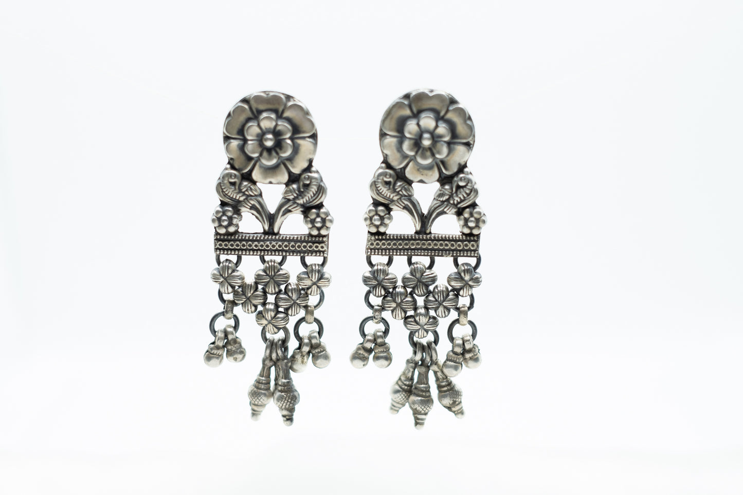 Flower Parrot Earrings - ADA