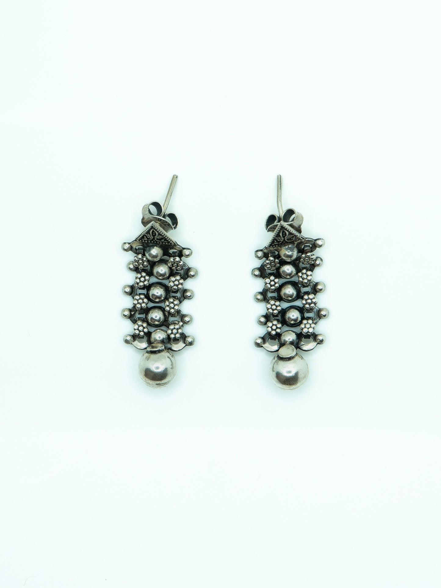 Interlinked Chain Ball Earring - ADA